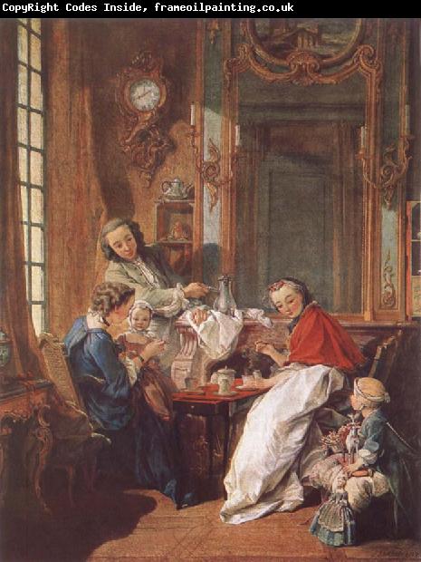 Francois Boucher An Afternoon Meal